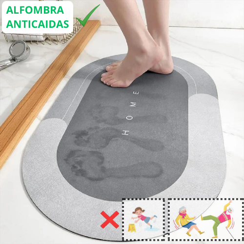 ALFOMBRA PARA BAÑO ANTIDESLIZANTE SUPER ABSORVENTE