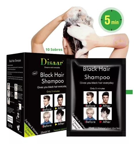 PACK 10 SOBRES SHAMPOO CUBRE CANAS