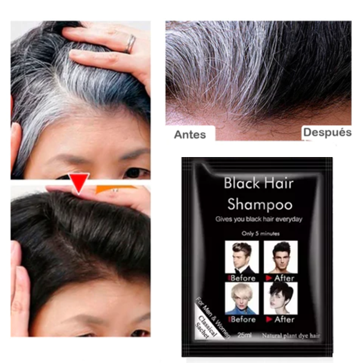 PACK 10 SOBRES SHAMPOO CUBRE CANAS