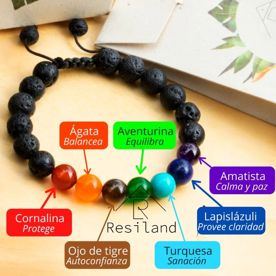 PULSERA 7 CHAKRAS